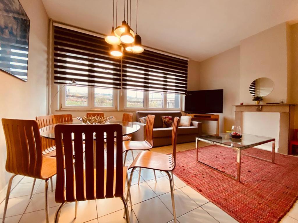 Apartament Fenetre Sur Le Standard De Liege Ougree Zewnętrze zdjęcie