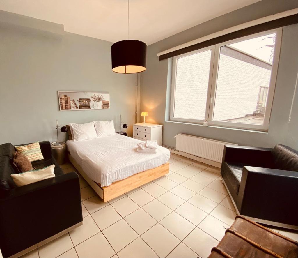 Apartament Fenetre Sur Le Standard De Liege Ougree Zewnętrze zdjęcie