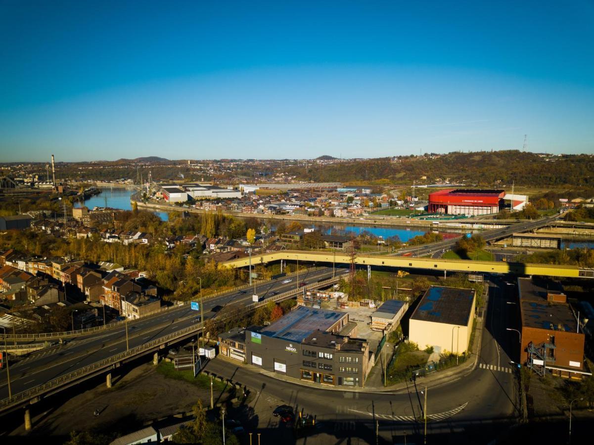 Apartament Fenetre Sur Le Standard De Liege Ougree Zewnętrze zdjęcie