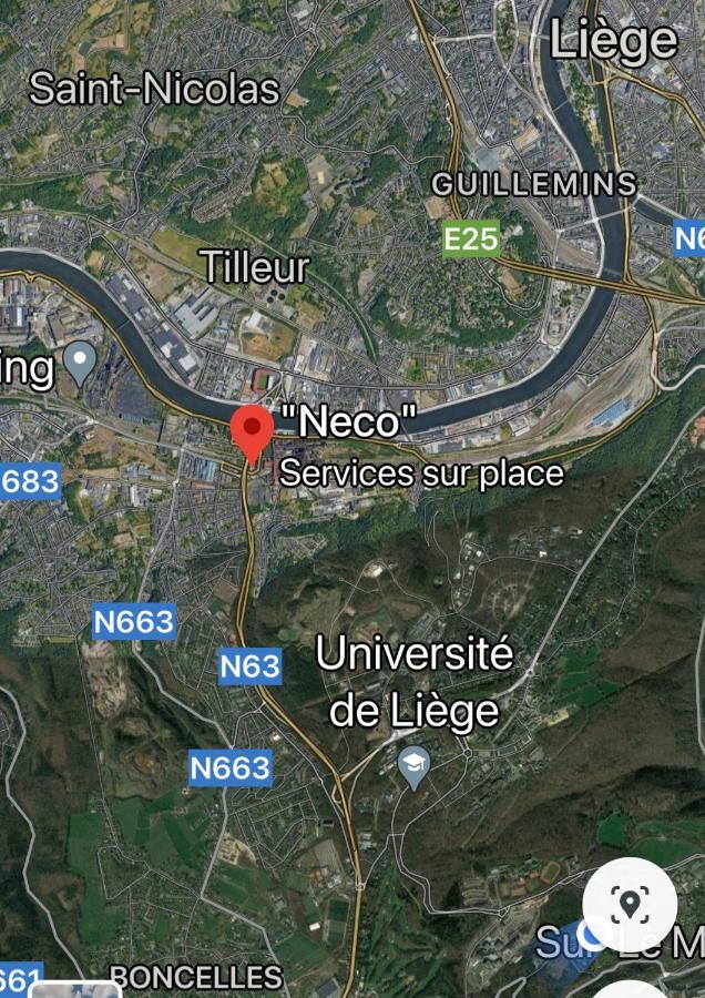 Apartament Fenetre Sur Le Standard De Liege Ougree Zewnętrze zdjęcie